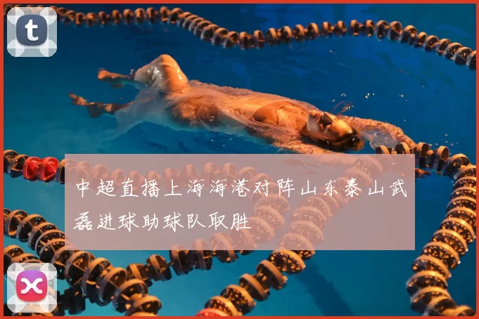 中超直播上海海港对阵山东泰山武磊进球助球队取胜